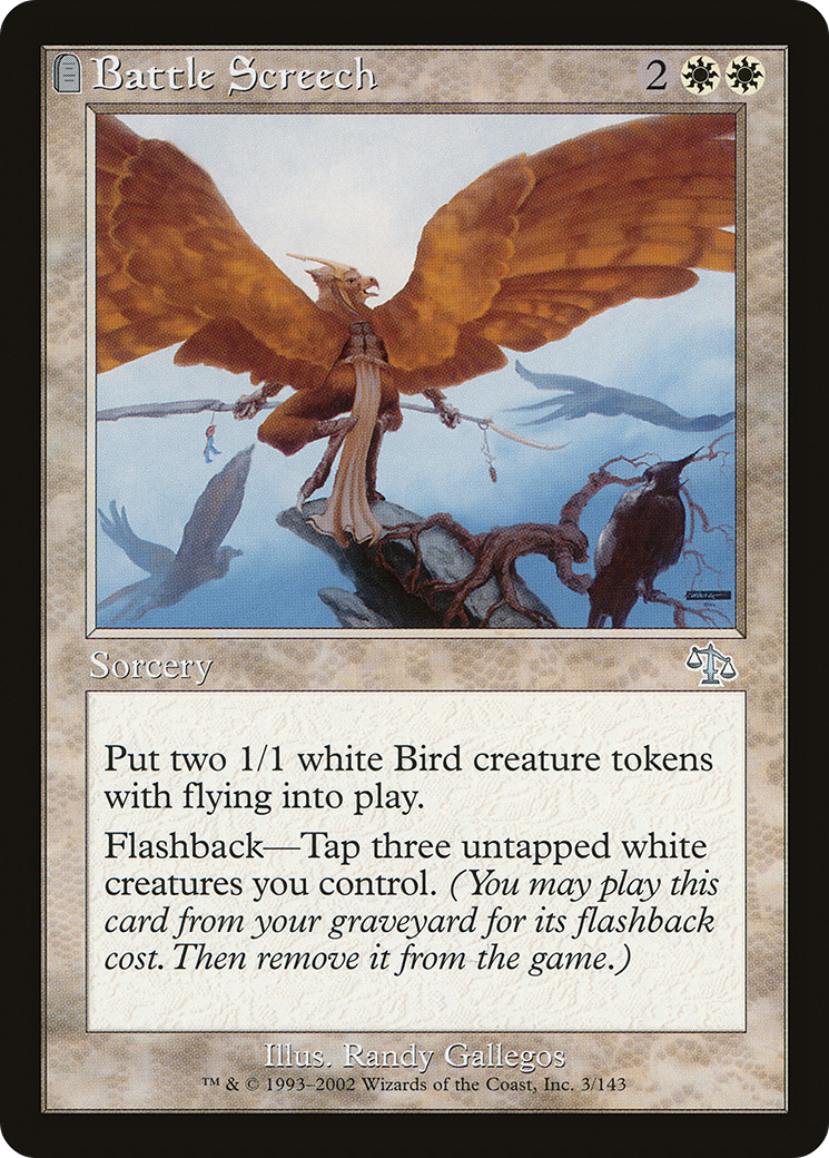 Battle Screech (JUD-003) [Judgment] Foil