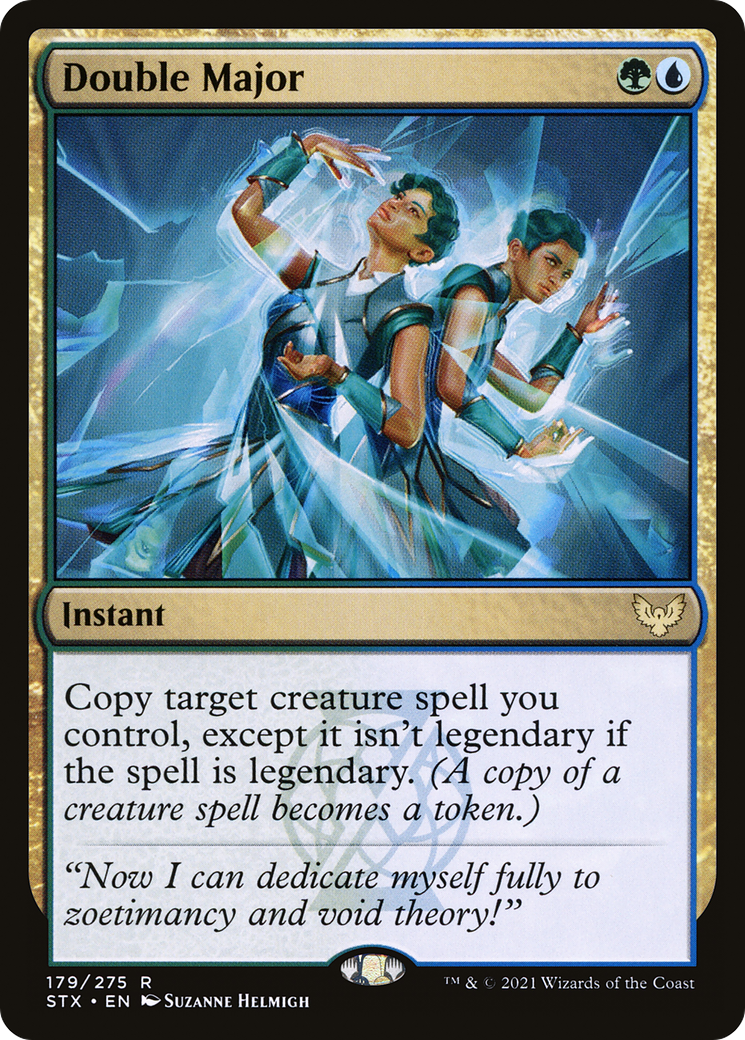 Double Major (STX-179) [Strixhaven: School of Mages] Foil