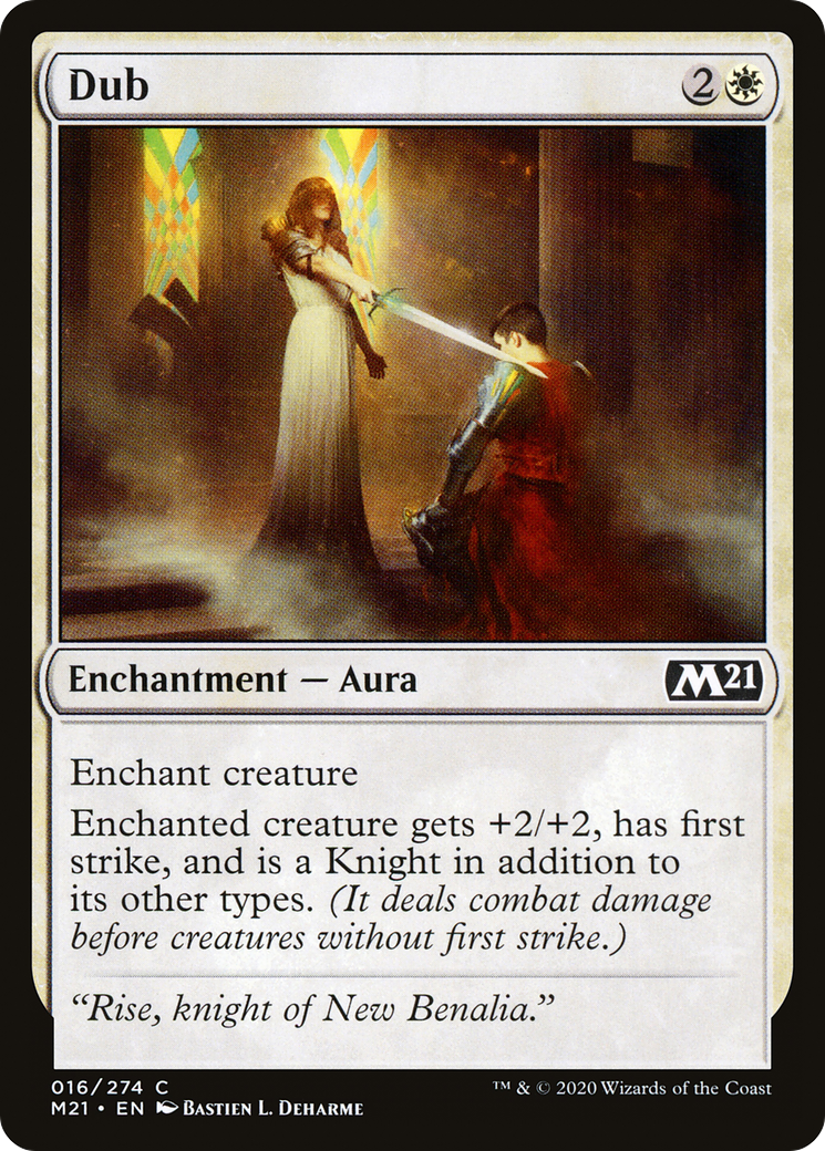Dub (M21-016) [Core Set 2021] Foil