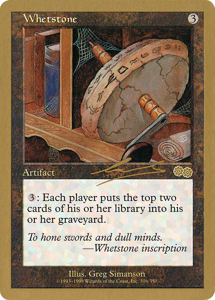 Whetstone - 2000 Nicolas Labarre (USG) [World Championship Decks 2000]