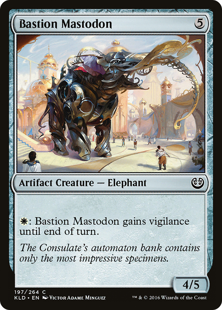 Bastion Mastodon (KLD-197) [Kaladesh] Foil