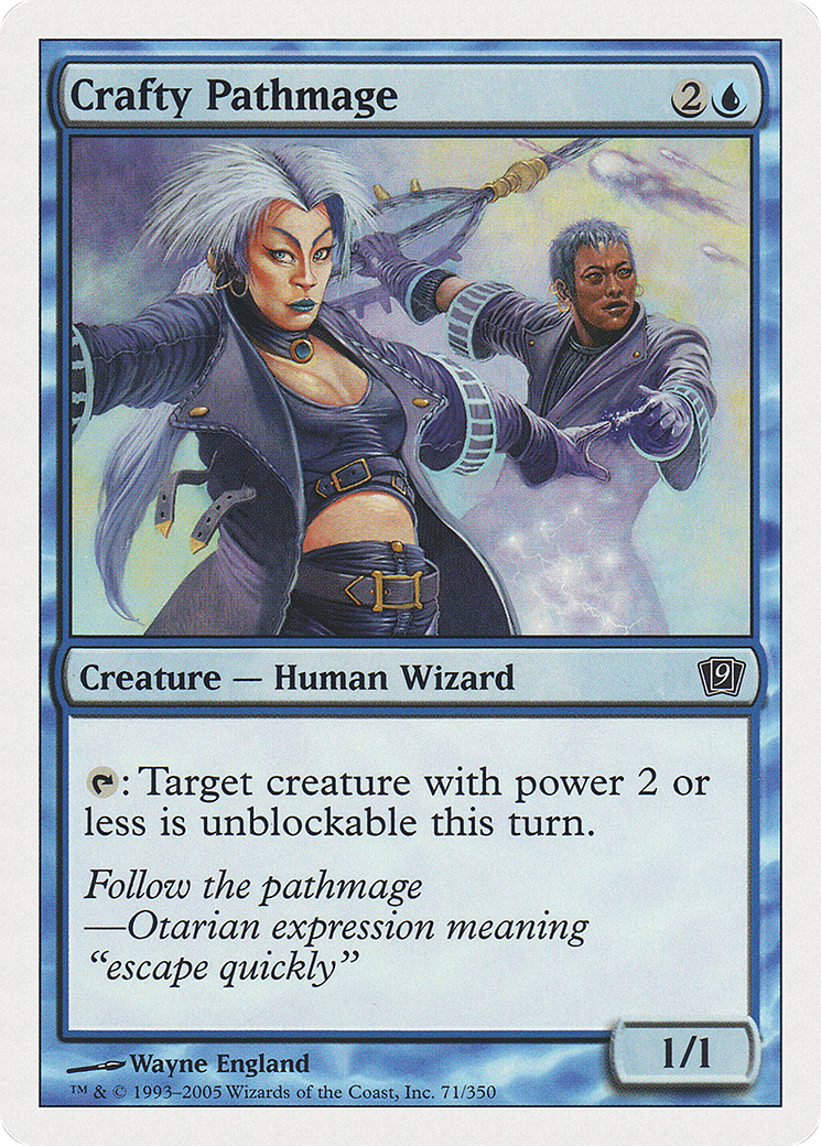 Crafty Pathmage (9ED-071) [9th Edition] Foil