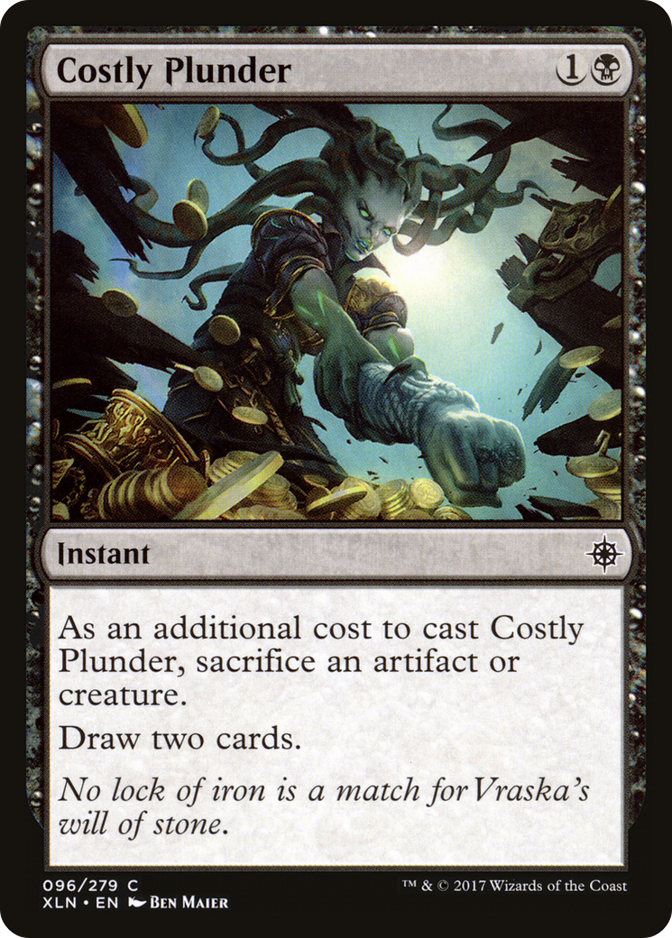 Costly Plunder (XLN-096) [Ixalan]