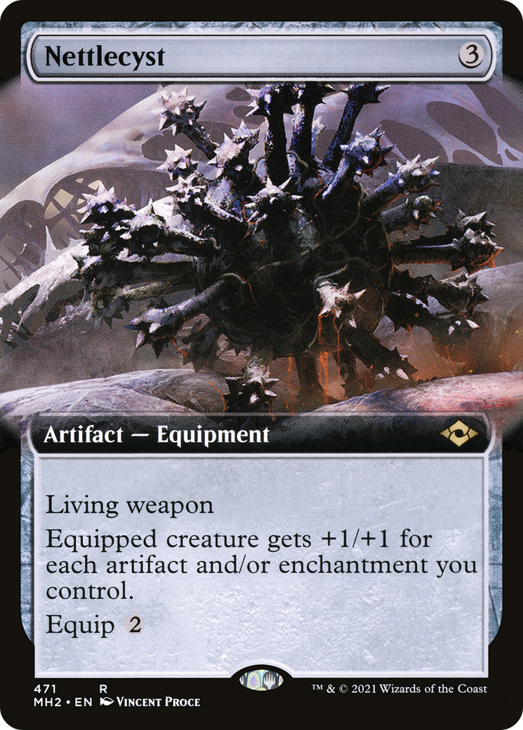 Nettlecyst (Extended Art) (MH2-471) [Modern Horizons 2] Foil