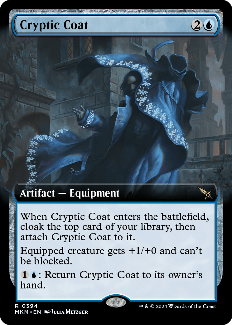 Cryptic Coat (Extended Art) (MKM-394) [Murders at Karlov Manor]