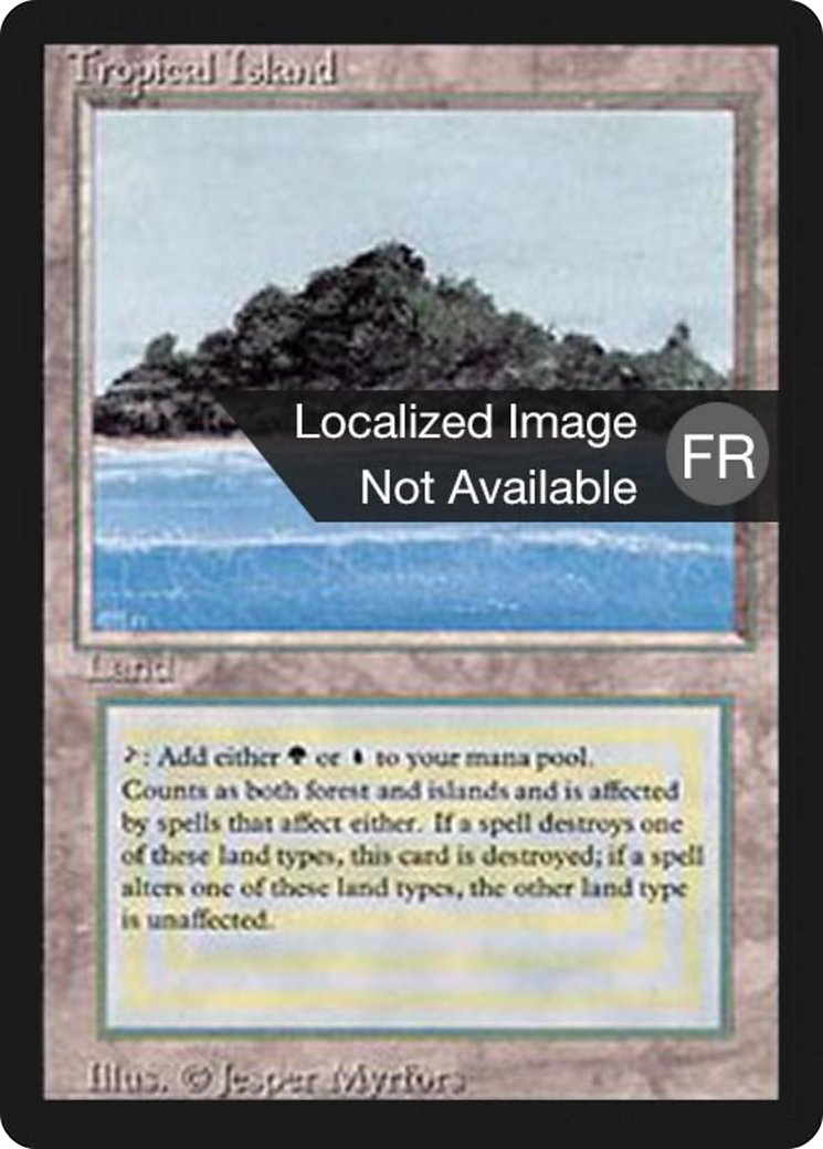 Tropical Island [Foreign Black Border]