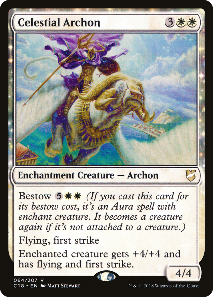 Celestial Archon (C18-064) [Commander 2018]