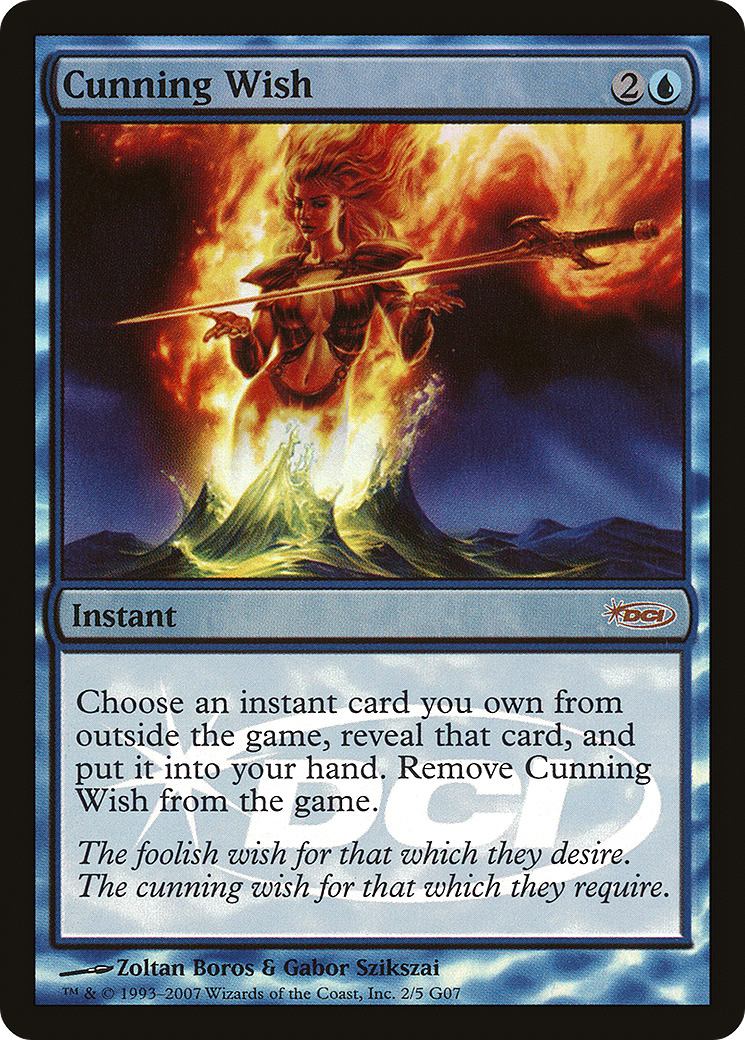 Cunning Wish (JDG-002) [Judge Gift Cards 2007] Foil