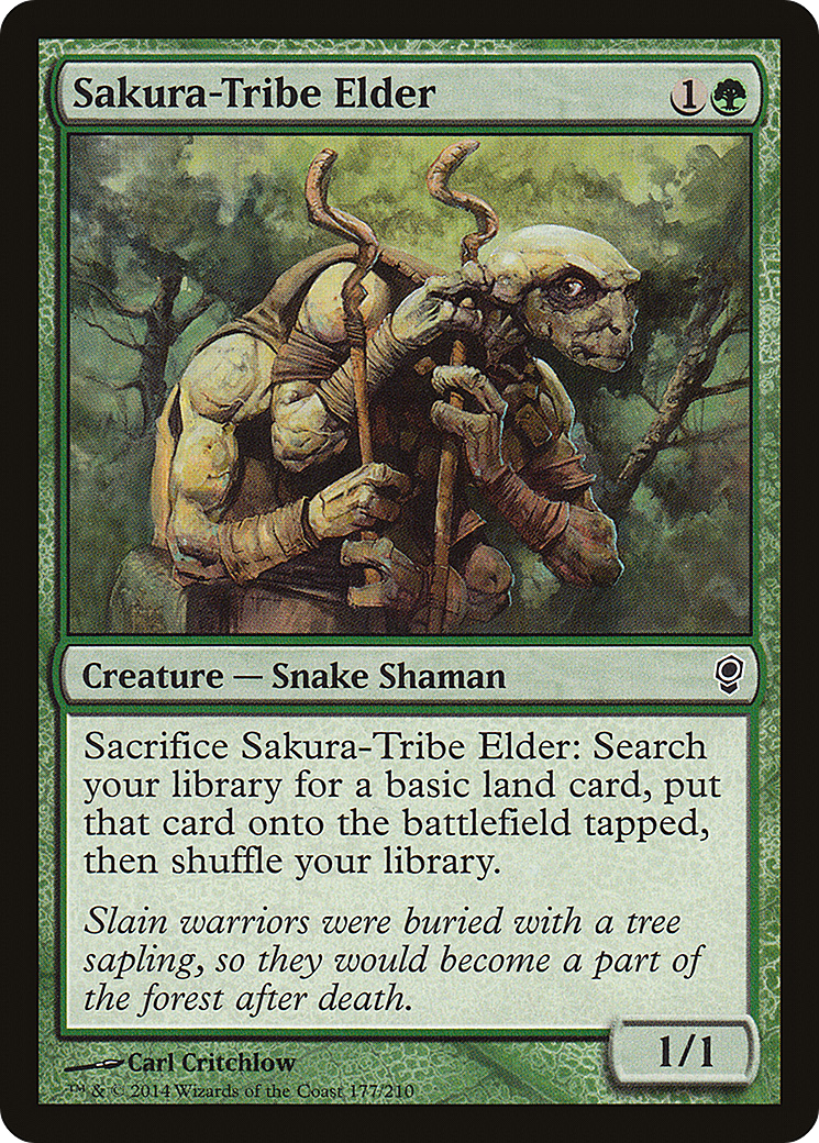 Sakura-Tribe Elder (CNS-177) [Conspiracy] Foil