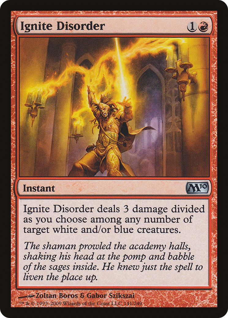 Ignite Disorder (M10-141) [Magic 2010] Foil