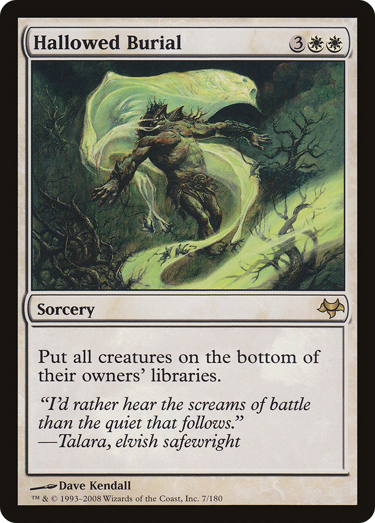 Hallowed Burial (EVE-007) [Eventide] Foil