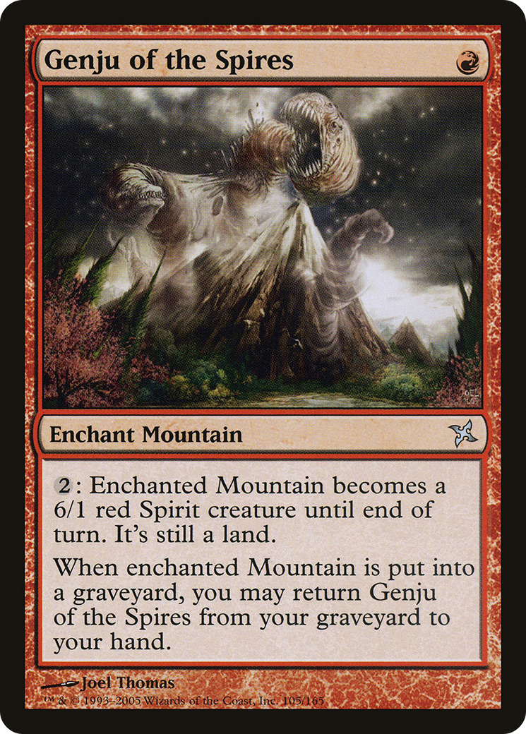 Genju of the Spires (BOK-105) [Betrayers of Kamigawa] Foil