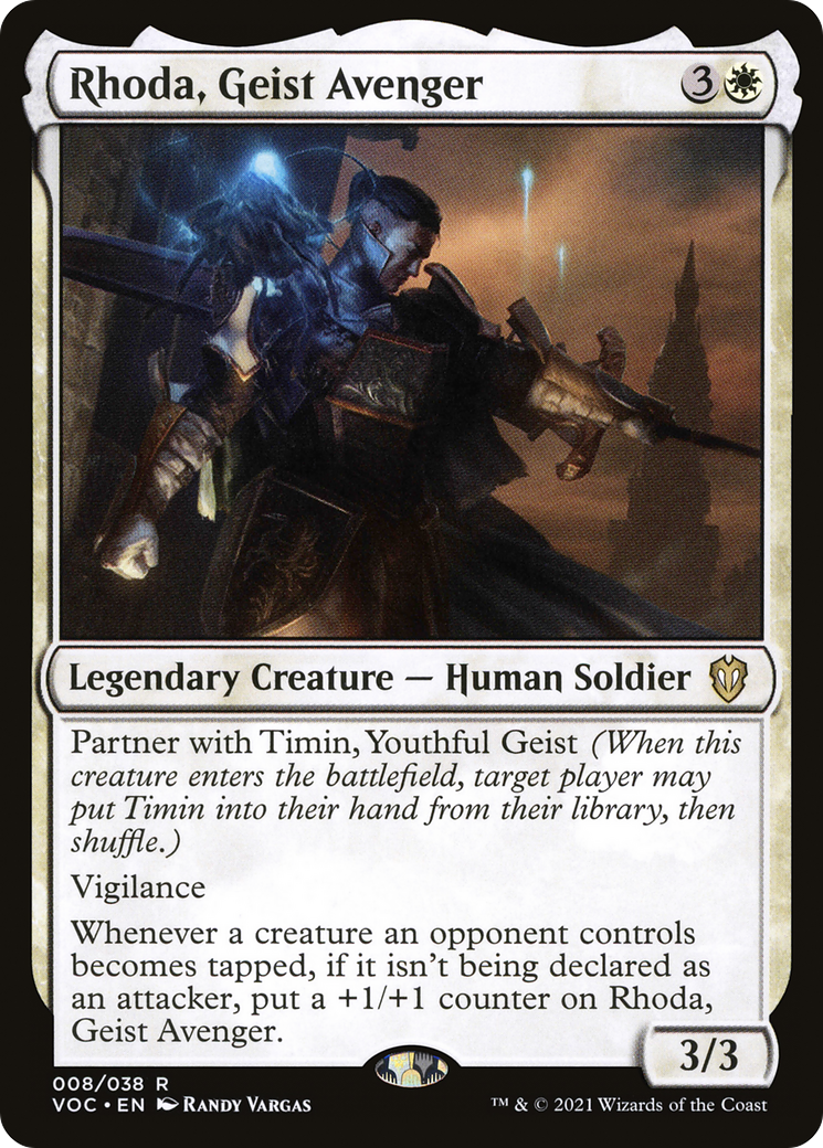Rhoda, Geist Avenger (VOC-008) [Crimson Vow Commander]