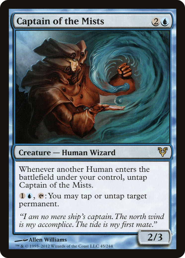 Captain of the Mists (AVR-045) [Avacyn Restored]