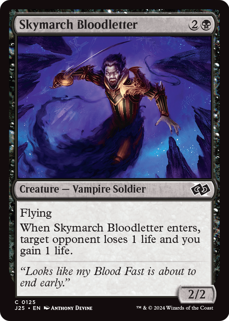 Skymarch Bloodletter (J25-125) [Foundations Jumpstart]