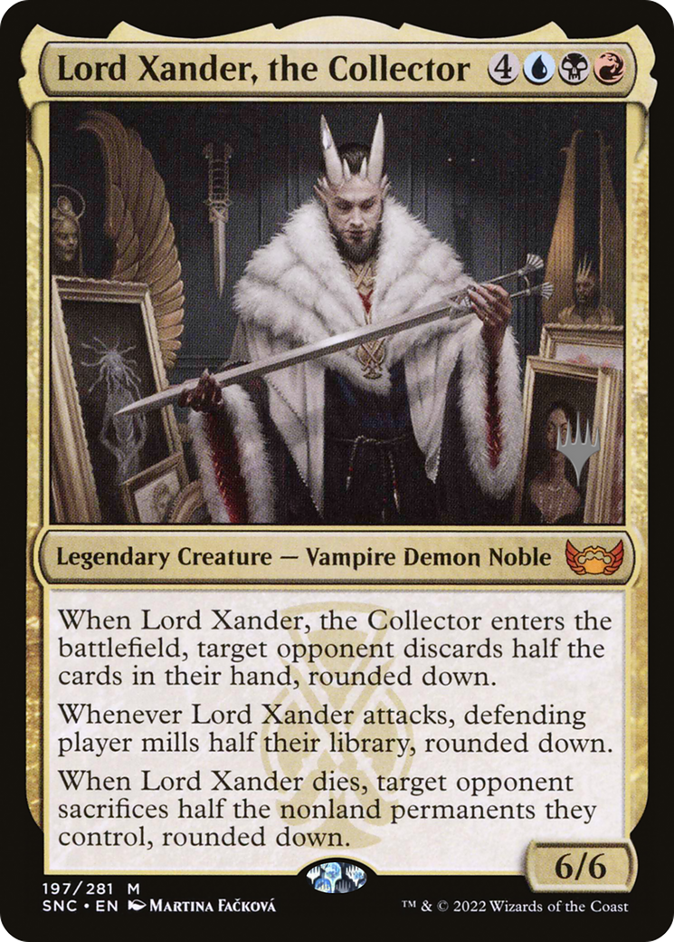 Lord Xander, the Collector (PPSNC-197) [Promo Pack: Streets of New Capenna Promos] Foil