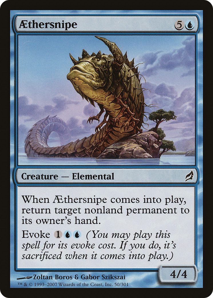 Aethersnipe (LRW-050) [Lorwyn] Foil