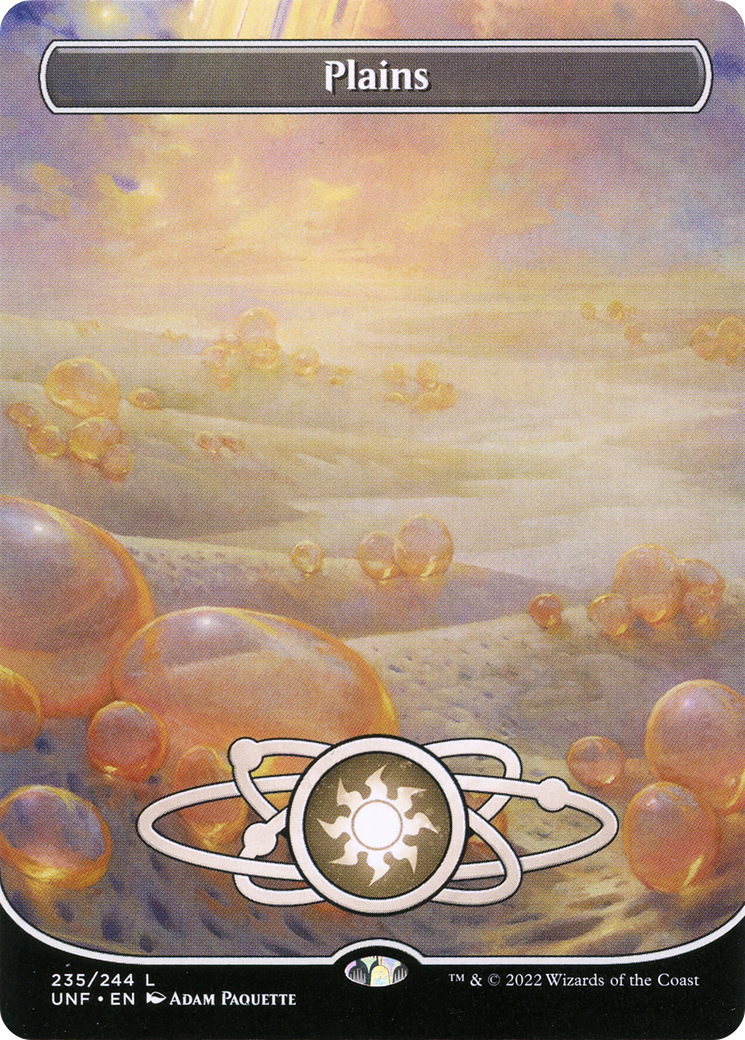 Plains (UNF-235) (Borderless) [Unfinity] Foil