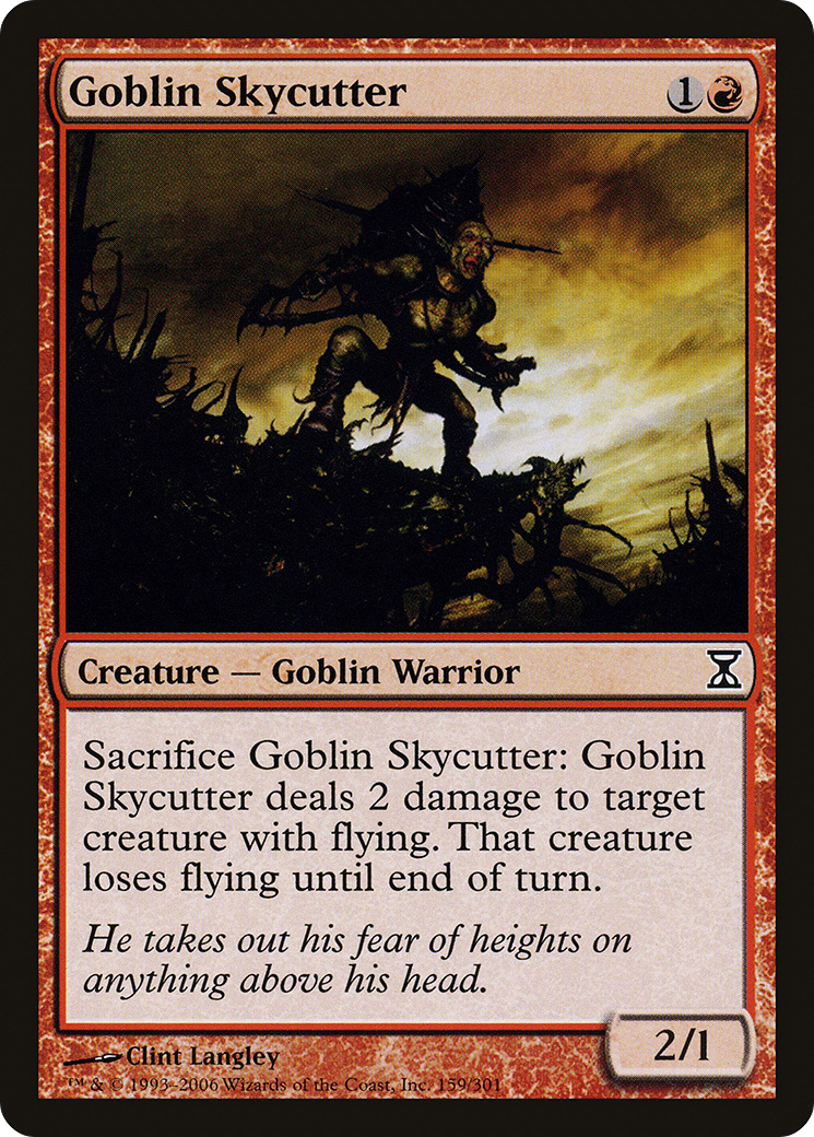 Goblin Skycutter (TSP-159) [Time Spiral] Foil