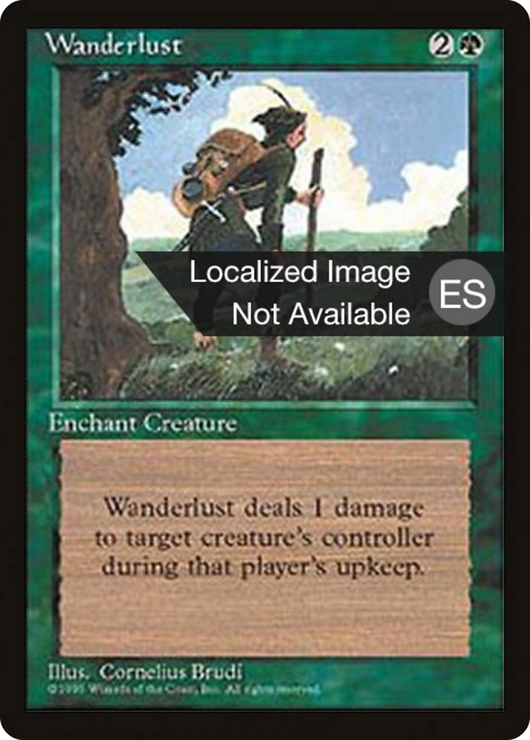 Wanderlust [Fourth Edition Foreign Black Border]