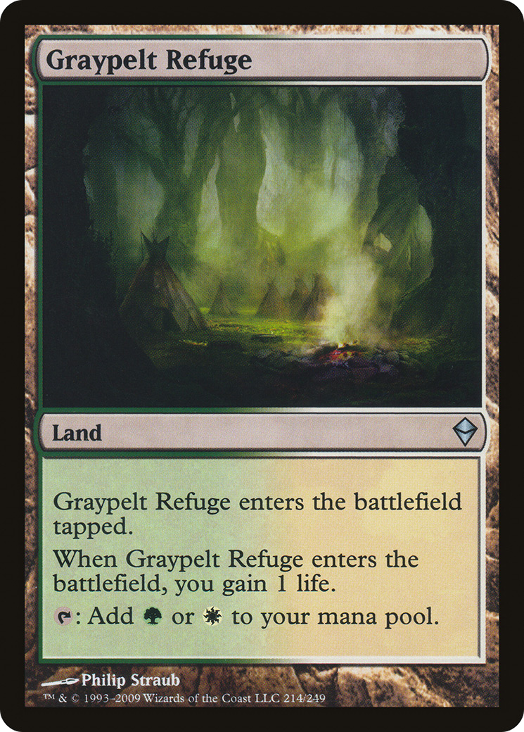 Graypelt Refuge (ZEN-214) [Zendikar]