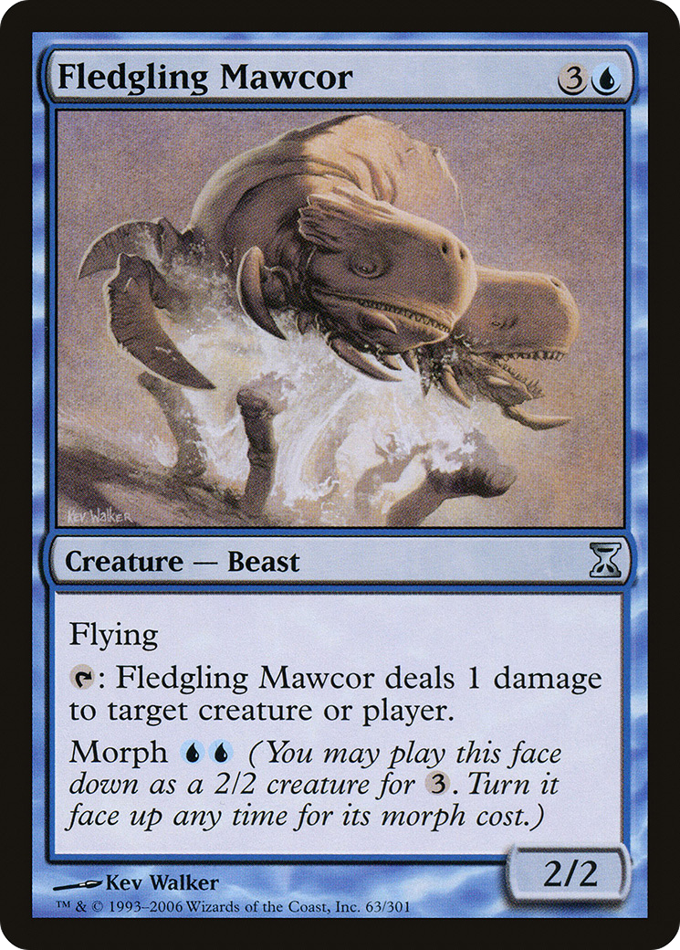 Fledgling Mawcor (TSP-063) [Time Spiral] Foil