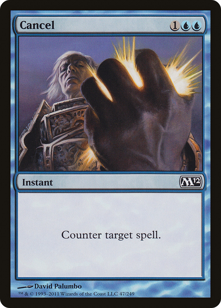 Cancel (M12-047) [Magic 2012] Foil