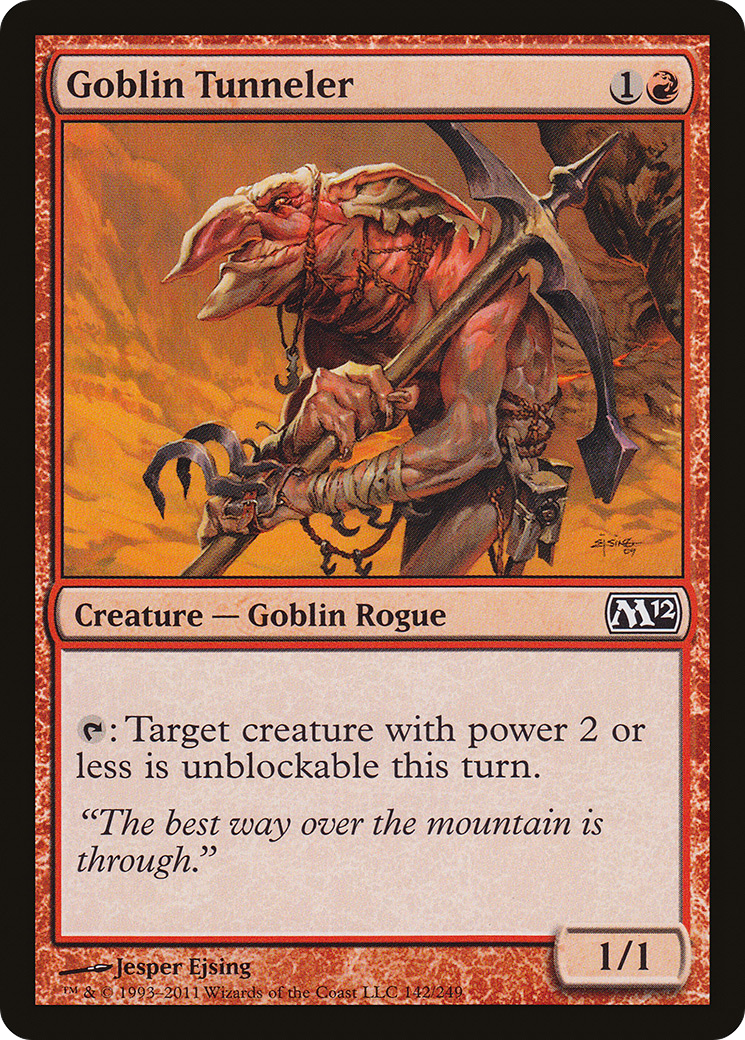 Goblin Tunneler (M12-142) [Magic 2012]