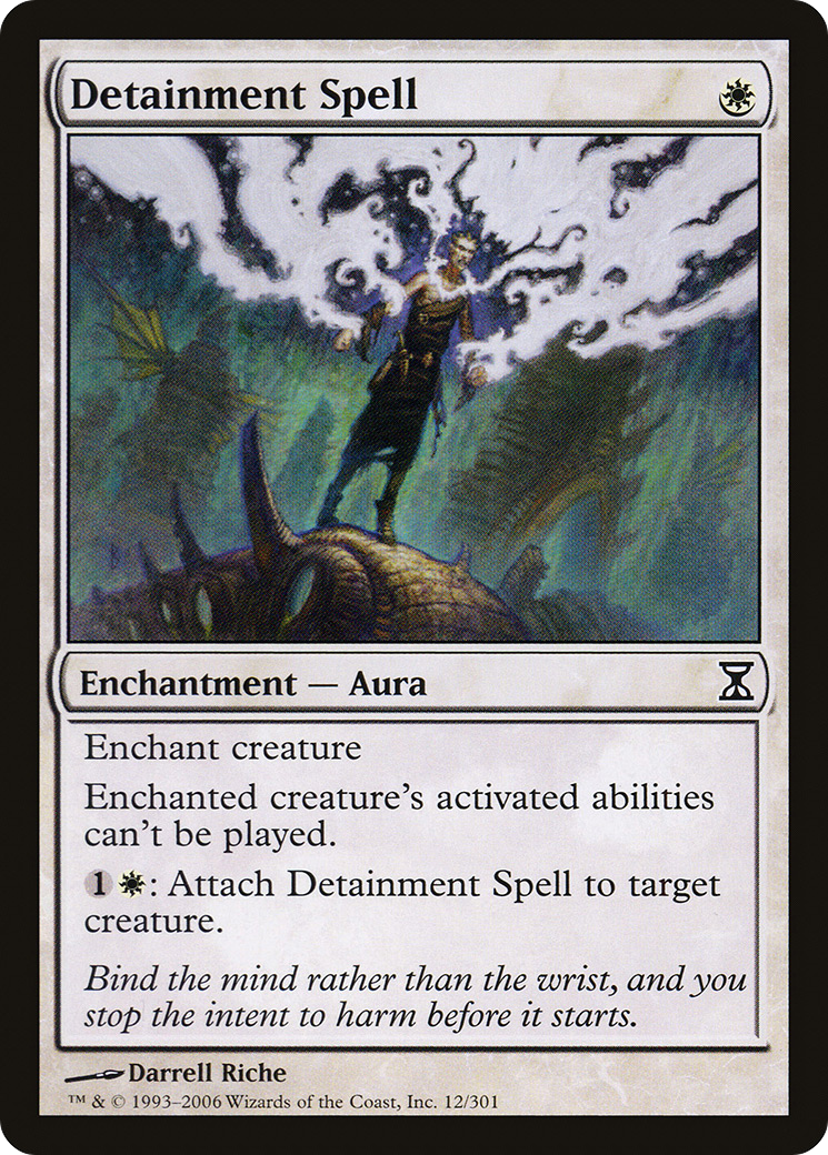 Detainment Spell (TSP-012) [Time Spiral] Foil
