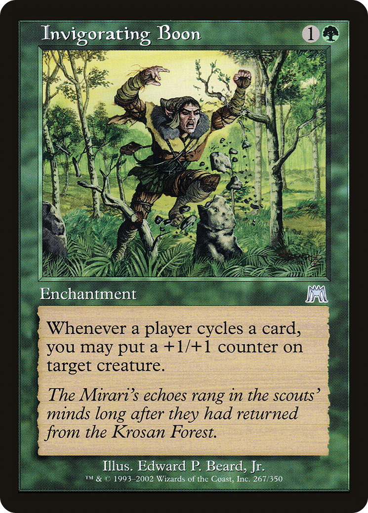 Invigorating Boon (ONS-267) [Onslaught]