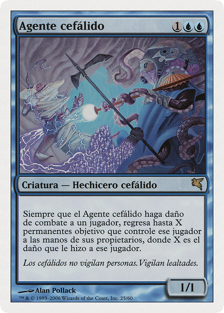 Cephalid Constable (Spanish) - "Agente cefálido" (PSAL-E25) [Salvat 2005]