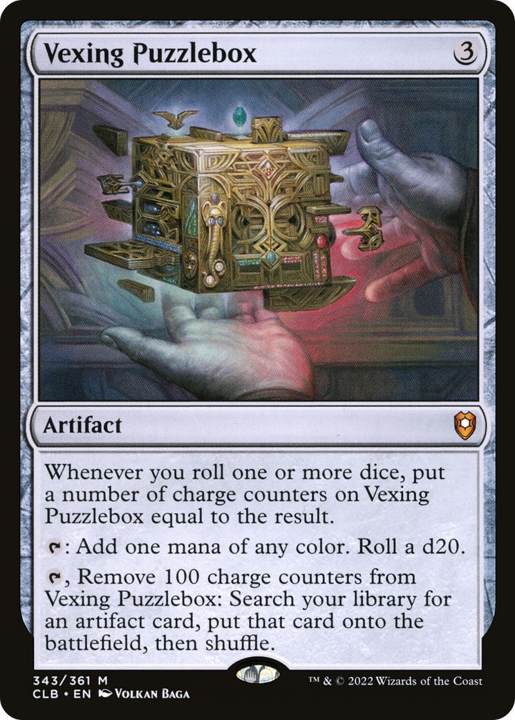 Vexing Puzzlebox (CLB-343) [Commander Legends: Battle for Baldur's Gate]
