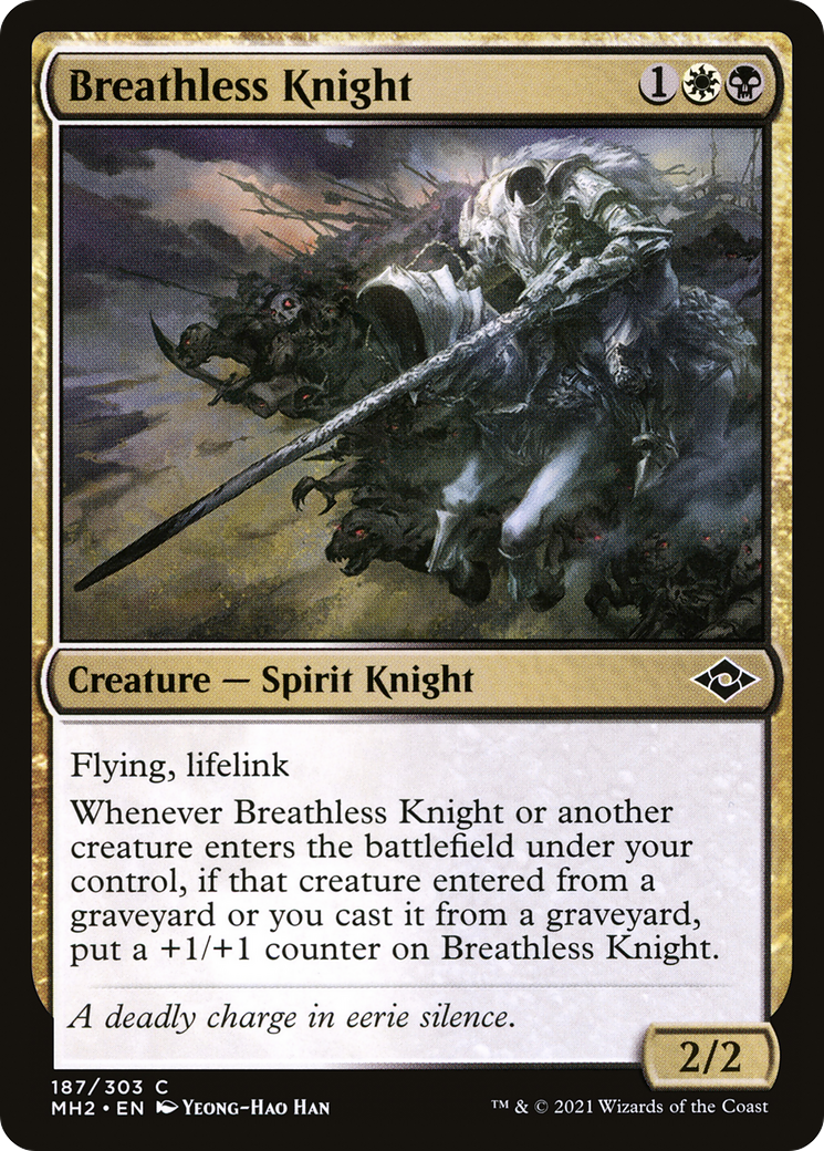 Breathless Knight (MH2-187) [Modern Horizons 2] Foil