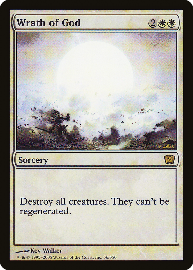 Wrath of God (9ED-056) [9th Edition] Foil