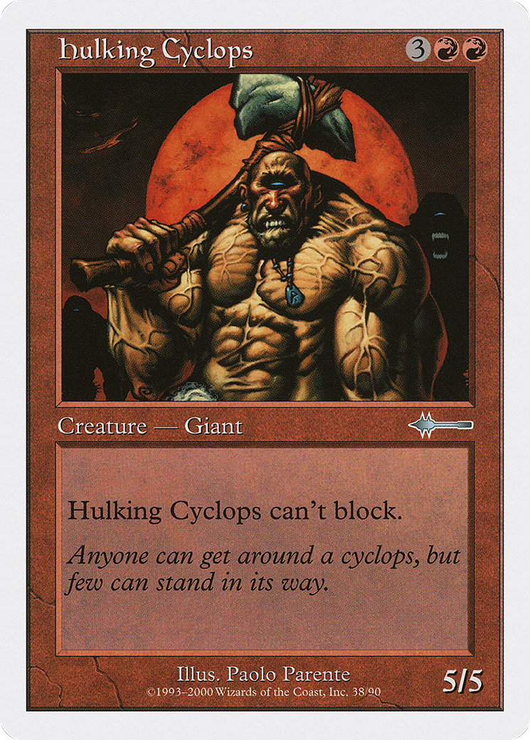 Hulking Cyclops (BTD-038) [Beatdown Box Set]