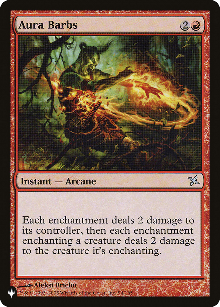 Aura Barbs (LIST-BOK-94) [The List]