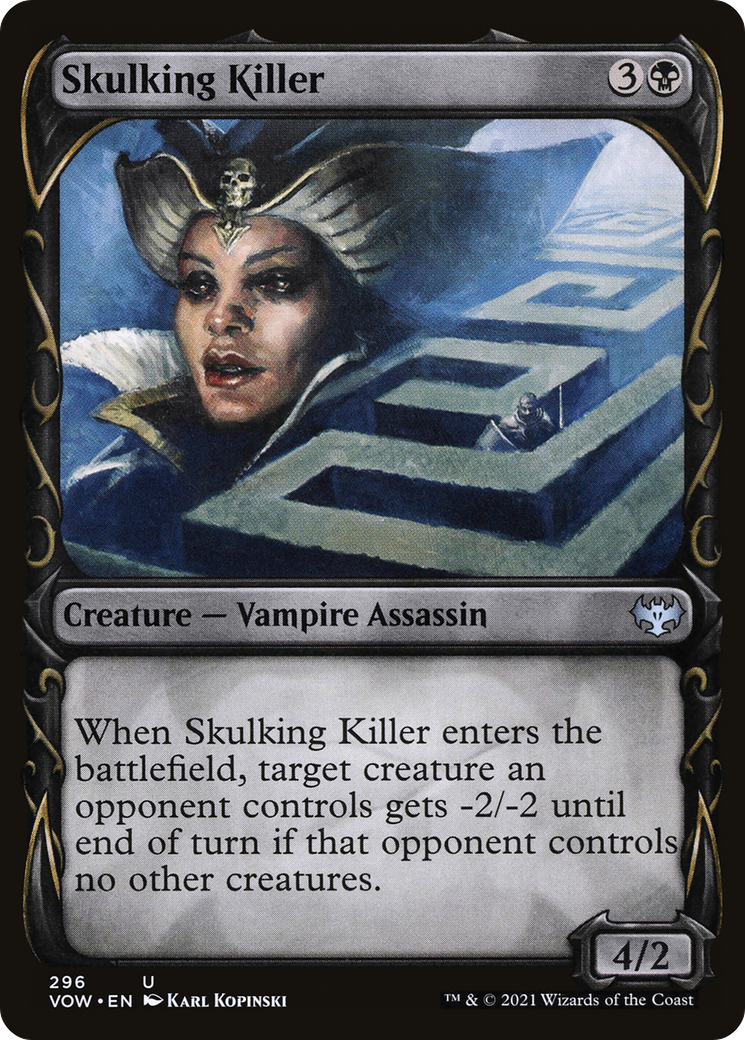 Skulking Killer (Showcase) (VOW-296) [Innistrad: Crimson Vow]