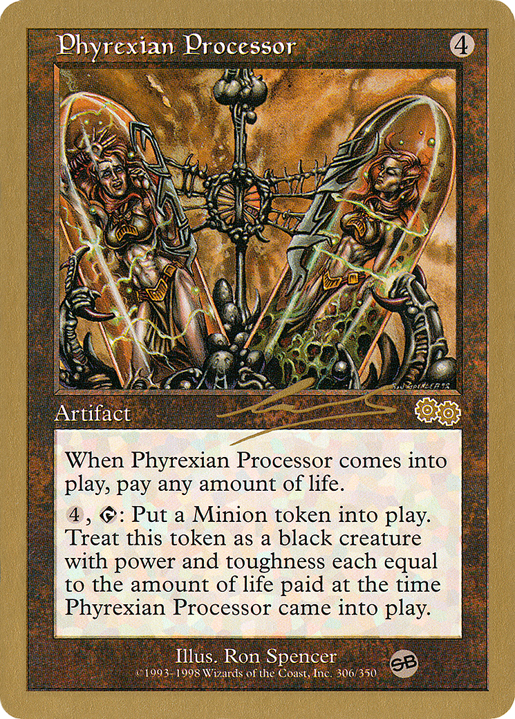Phyrexian Processor - 2000 Nicolas Labarre (USG) (SB) [World Championship Decks 2000]