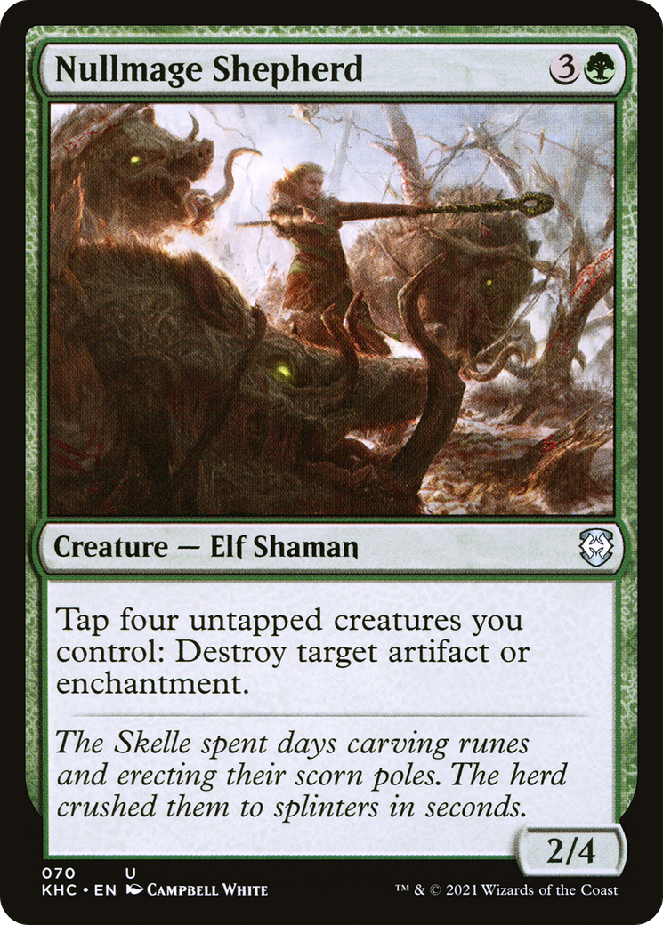 Nullmage Shepherd (KHC-070) [Kaldheim Commander]