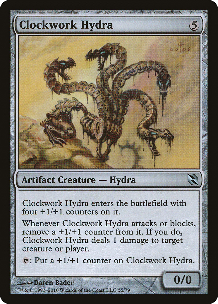 Clockwork Hydra (DDF-055) [Duel Decks: Elspeth vs. Tezzeret]