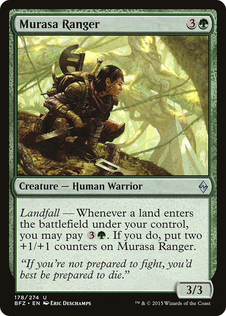 Murasa Ranger (BFZ-178) [Battle for Zendikar]
