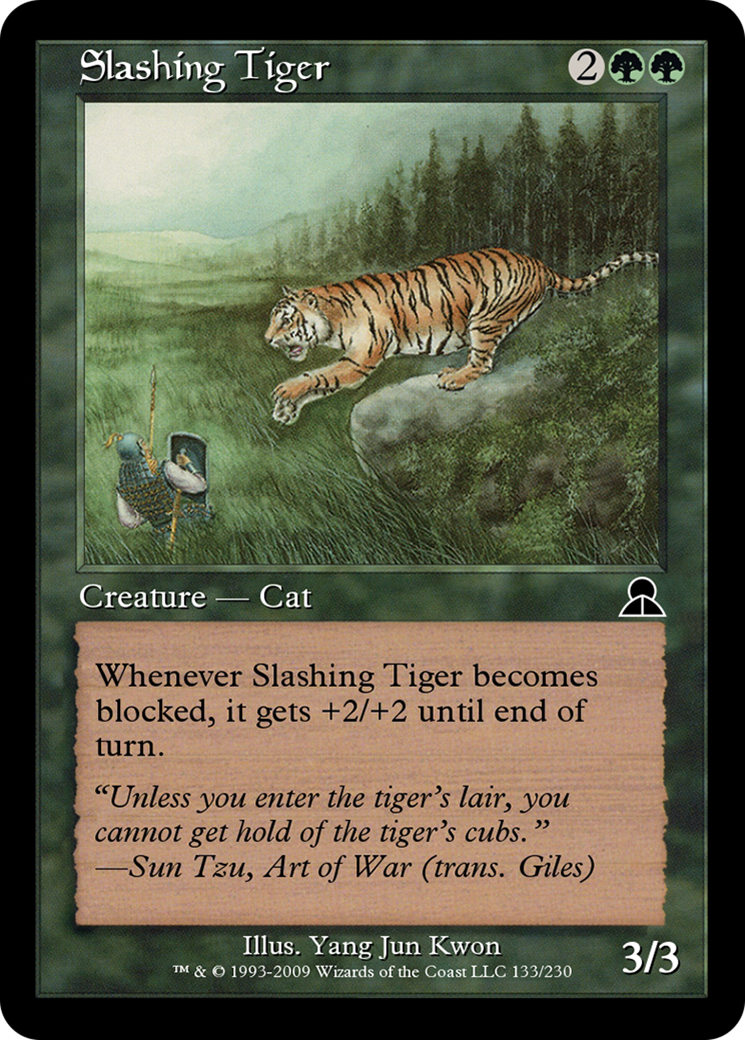 Slashing Tiger (ME3-133) [Masters Edition III]