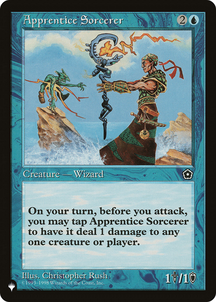 Apprentice Sorcerer (LIST-P02-32) [The List]