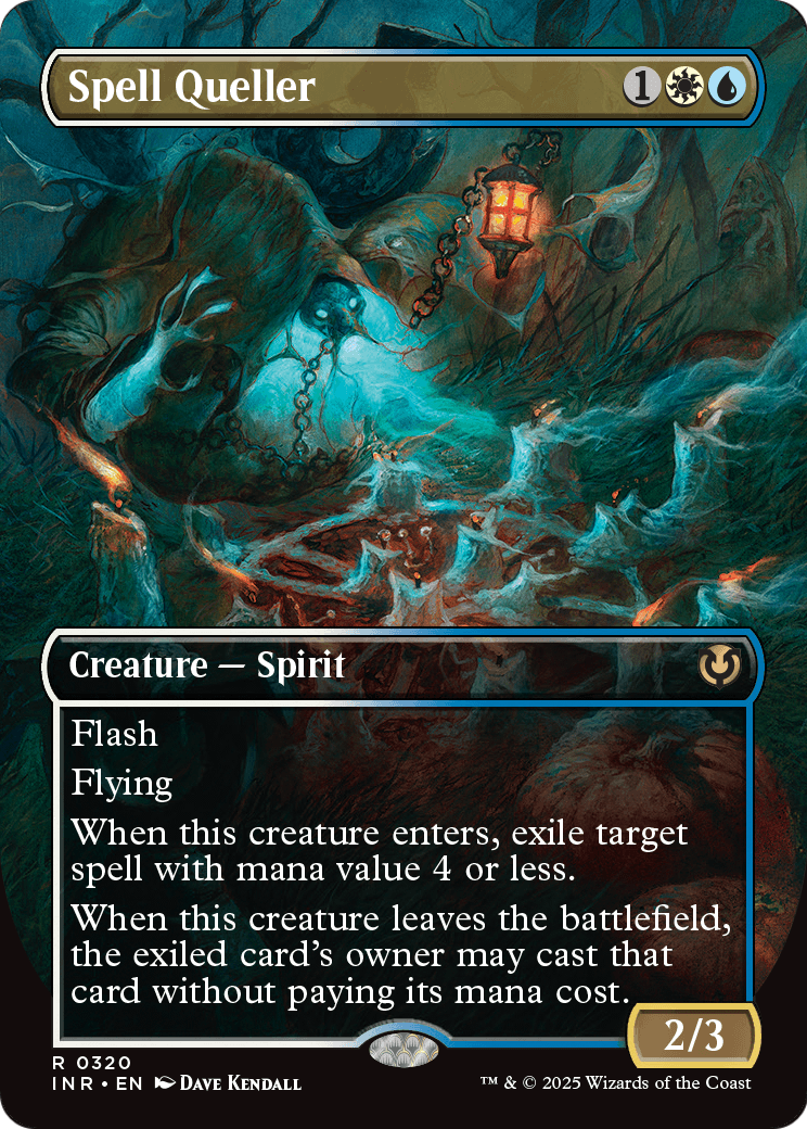 Spell Queller (Borderless) (INR-320) [Innistrad Remastered] Foil