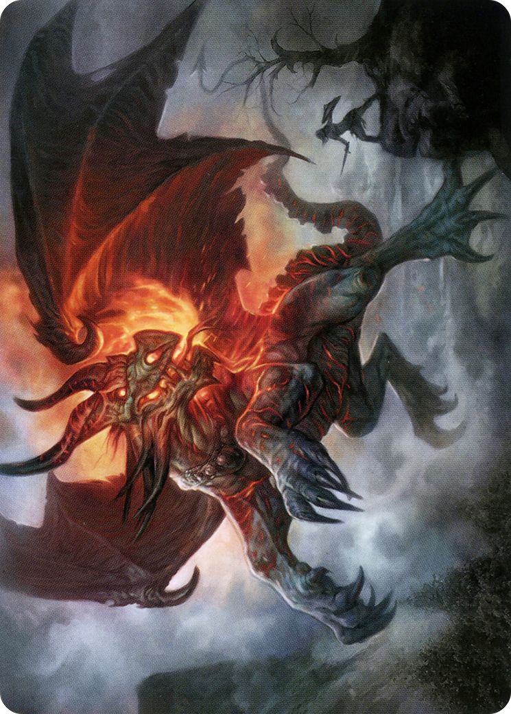 Piru, the Volatile // Piru, the Volatile (AMH2-058) (Borderless) [Modern Horizons 2 Art Series] Foil