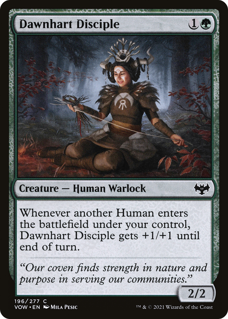 Dawnhart Disciple (VOW-196) [Innistrad: Crimson Vow]