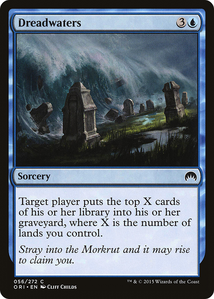 Dreadwaters (ORI-056) [Magic Origins]