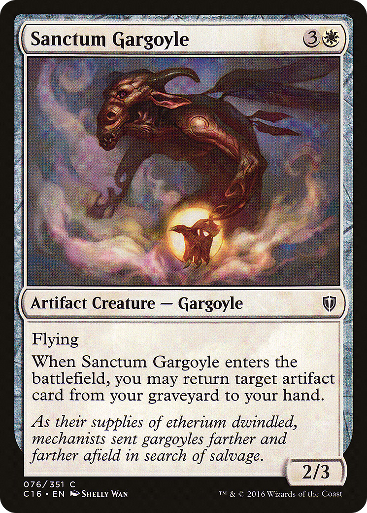 Sanctum Gargoyle (C16-076) [Commander 2016]
