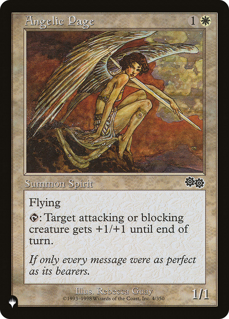 Angelic Page (LIST-USG-4) [The List]
