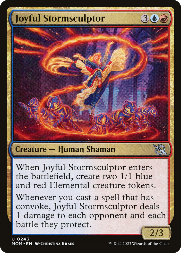 Joyful Stormsculptor (MOM-243) [March of the Machine]